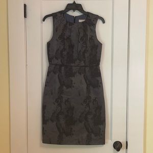 Ann Taylor LOFT Size 2 Midi Dress, Patterned Work, Office